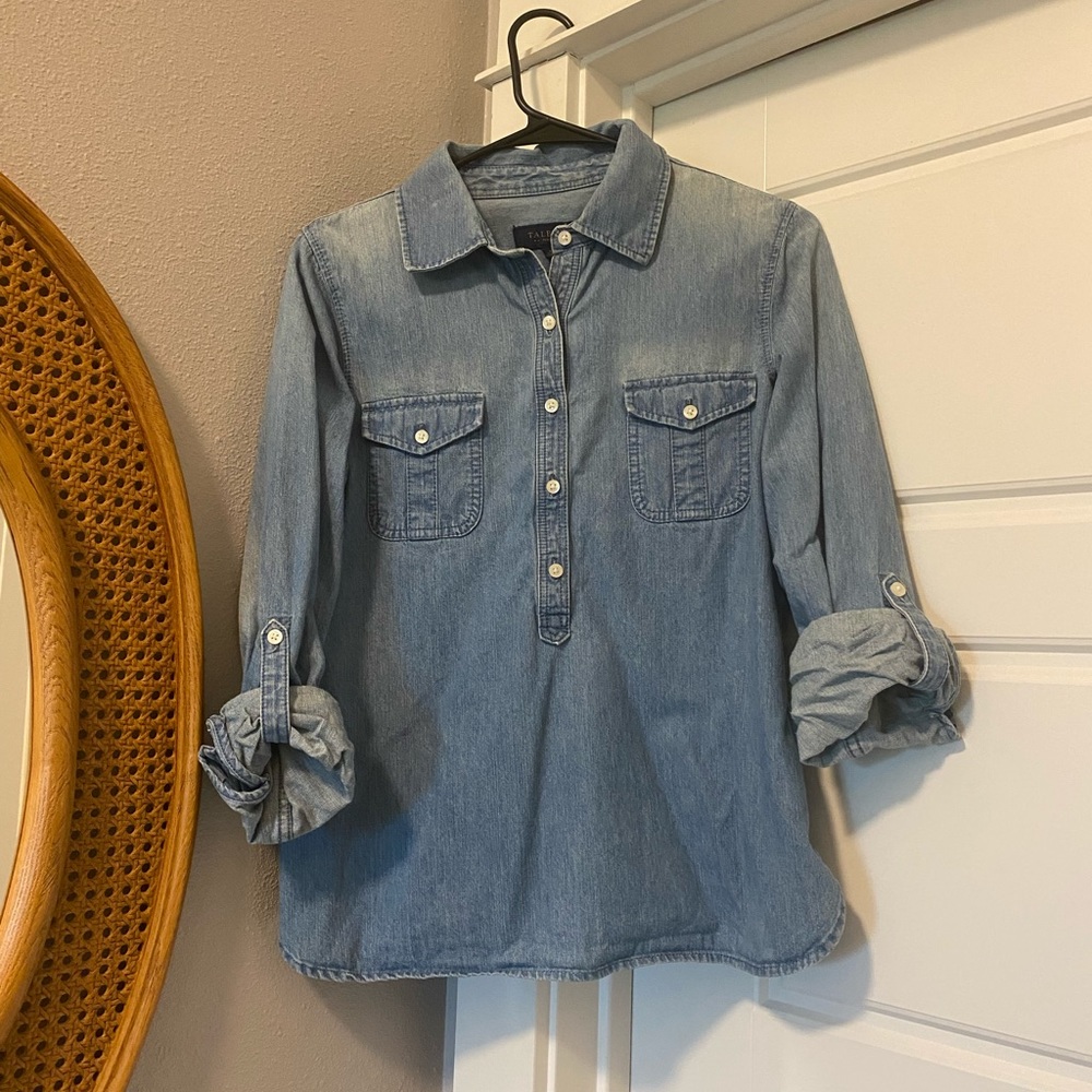 TALBOTS Denim Shirt